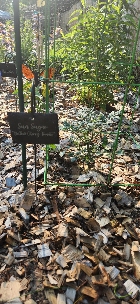 custom slate garden sign
