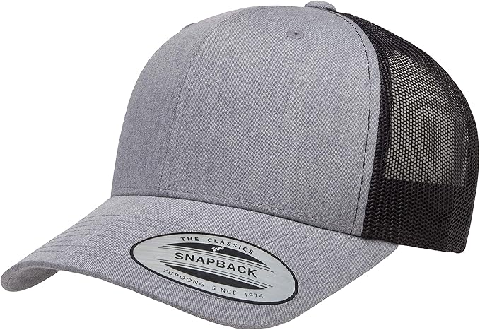 trucker hat classic heather